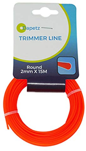 Dapetz 15m Stark Trimmer Schnur 2mm Elektrisch Schnur Draht Garten Gras Trimmer Schneiden