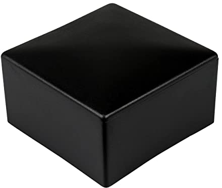 10 Stück Kunststoff-Rohrkappen, Möbelgleiter, ALLE GRÖßEN WÄHLBAR 25x25mm bis 50x50mm, Vierkantrohr, Quadratrohr, Schutzkappen, Stuhlbeinkappen, Gleitkappen (Rohraußenmaß: 40x40mm)