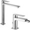 PAFFONI modello Tango kit miscelatore lavabo alto e bidet con scarico automatico cromati