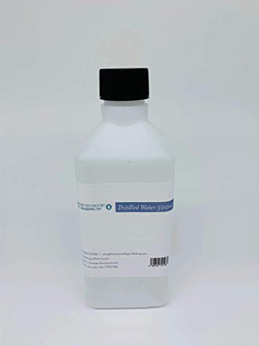 DISTILLED WATER – 500ml, Ultra-Pure, Mineral-Free Water for pH Meters, Batteries, Steam Irons & Sensitive Plants