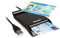Hamlet HUSCR-NFC - Lector de Tarjetas Inteligentes USB y sin Contacto NFC para Tarjeta de identificación electrónica CIE 3.0
