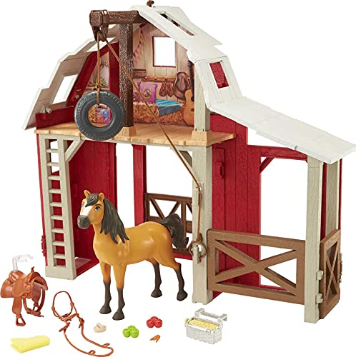 Mattel - Dreamworks Spirit Untamed Swing And Sadle Barn