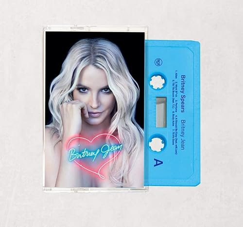 Britney Jean - Exclusive Limited Edition Blue Colored Cassette Tape