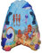 BIGTREE Bodyboard Aufblasbar Aufblasbares Surfbrett, leichtes tragbares Schwimmenbrett mit Griffen, weiche Bodyboards zum Schwimmen, Lernen Hilfsmatte, geeignet für mehrere Szenarien (Y6)