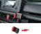 HLMNAKE Handyhalterung Auto für Suzuki Jimny JB64 JB74 2019-2024, Aluminium und ABS, 360° Drehbar, für 4-7 Zoll Handys iPhone, Galaxy, Mate usw. (Stil 1)