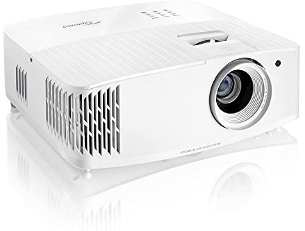 Optoma UHD38x Bright, True 4K UHD Gaming Projector | 4000 Lumens | 4.2ms Response Time at 1080p with Enhanced Gaming Mode | Lowest Input Lag on 4K Projector | 240Hz Refresh Rate | HDR10 & HLG, White