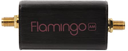 Flamingo+ AM (v2) - Filtro Bandstop ad Alta Attenuazione per Applicazioni Software Defined Radio (RTL-SDR). Blocca da 300kHz a 1900kHz sul Dispositivo Collegato