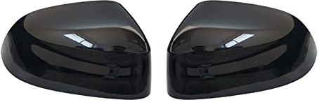 Spiegelkappen Für BMW F15 Für X5 F16 Für X6 F25 Für X3 F26 X4 2014 2015 2016 2017 2018 Auto Seitentür Rückspiegel Abdeckkappe Teile Styling Seitenspiegel Abdeckkappen (Farbe : Schwarz)