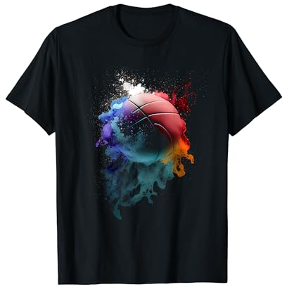 Dunking Basketball Spieler Korbleger Basketballer Baller T-Shirt