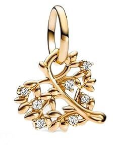 PHCLASY 2023 Graduation Charms für Frauen 925 Sterling Silber für Armbänder und Halsketten Schmuck Frauen Perlen Geschenk (Golden Family Tree&Charm of Life Tree)