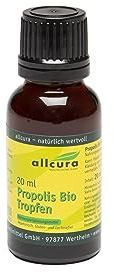 Propolis Bio Tropfen 20% | Wasserlösliches Kittharz der Bienen | Flavonoidreich | Bio-Qualität