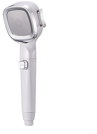 Shower Head high-Pressure 4-Mode rain Electric Shower, Shower Head with On/Off Button Sprayer Nozzle Filter