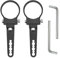 2PCS Light Bar Mounts Bracket,Aluminum Light Tube Clamp Mounting Bracket for Road Vehicles Car Truck Boat