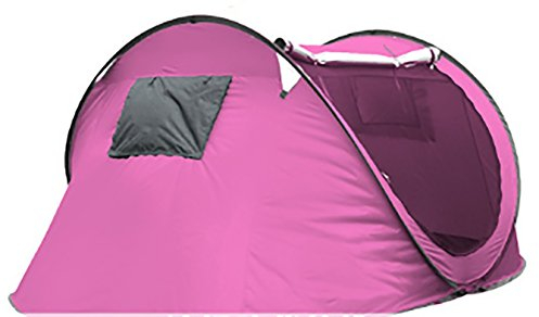 RajoNN Einschichtiges Zelt, Instant Pop Up Automatisches Anti-Regensturm-Anti-UV-wasserdichtes Rucksack-Familien-Campingzelt für Outdoor-Camping, Wandern, Angeln, Picknick, Strand,