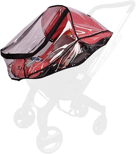 AYIDBE Regenschutz für Autositz, kompatibel mit Doona, Regenschutz für Kinderwagen, transparent, wasserdicht, Schutz für Regen und Wind, für Babyschale, atmungsaktiv