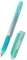 Online magiXX radierbarer Tintenroller Türkis I Gelschreiber türkis I radierbare Gel-Mine, medium, austauschbar I Tintenroller mit thermosensitiver Tinte I Radierstift, radierbarer Kugelschreiber