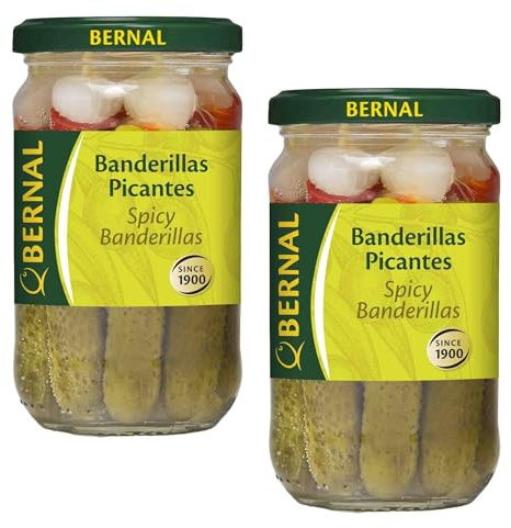 Banderillas - Spicy Pickle Skewers, 2x 315g jar