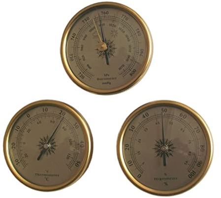 Drahtlose Wetterstation 7. 2mm Durchmesser-Instrumentencluster (Thermometer, Hygrometer, Barometer) Genaue und stabile Datenerfassung