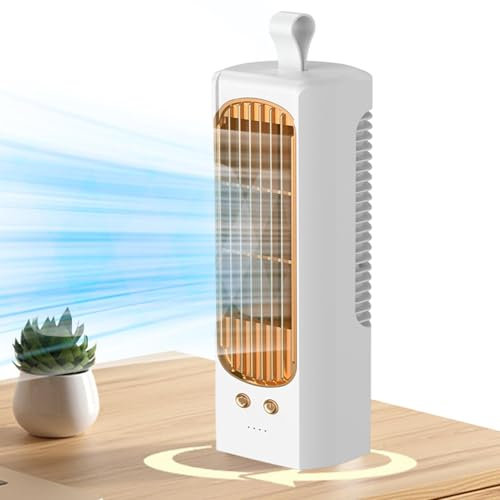 Ventilador De Columna Con Oscilación- Ventilador De Torre Velocidad | Ventilador De Mesa Silencioso Para, Ventilador De Mesa Multifuncional Sin Aspas Para El Hogar, Hogar, Dormitorio