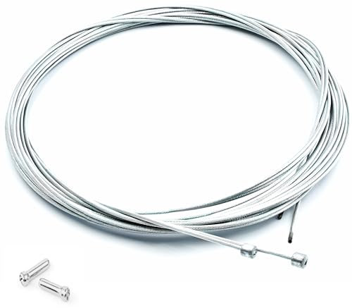 myBESTbike - Cable interior de cambio universal de 1,2 mm con tapas de extremo para bicicleta de carretera