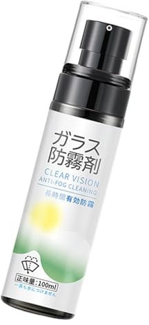Anti-Beschlag-Spray für Brillen – Auto-Windschutzscheiben-Anti-Beschlag-Glas-Defogger, Glasreiniger-Spray, Auto-Fensterreiniger, Innen-Anti-Beschlag-Schutz für Fenster, Visiere, Brillen, Spiegel