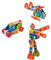 ifundom 1 Set Holzbausteine Mit Schraubenzubehör Kreatives Konstruktionsspielzeug Für Intelligentes Zum Zusammenbauen Von Schrauben Und Muttern Pädagogisches STEM