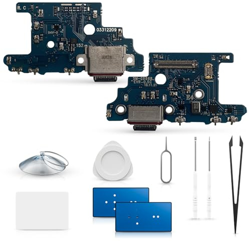 ExtKry Ladebuchse Ersatz für Samsung Galaxy S20+ Plus, Reparaturset