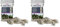 Amtra POLICROMO, Gravier Aquarium Naturels, Sol décoratif, Sable et Graviers Blancs, Grains 3-4 mm, 5 kg (Lot de 2)
