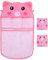 TPZORJX juguetes bañera bebe，bolsa juguetes bañera，Almacenamiento de Juguete de Cuarto de Baño Red de Almacenamiento Bolsa de Juguete con 2 Ganchos Autoadhesivos Robustos y Esponja de Ducha