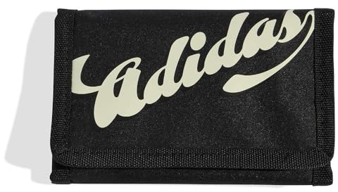 adidas Unisex TIRO Graphic Wallet, Black/Off White, One Size