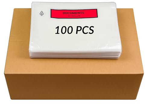 Enveloppe plastique expédition de fabrication Française,Pochette d’Expédition pour Colis, Enveloppe Vinted, Envoi Pro et Particulier. (A5/100)