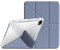 SOENS Custodia Rigida in Acrilico Trasparente Y+3 Fold Adatta for Apple iPad Air 13 / iPad Air 11 2024 con Supporto for Penna(Purple,for iPad Air 13 2024)