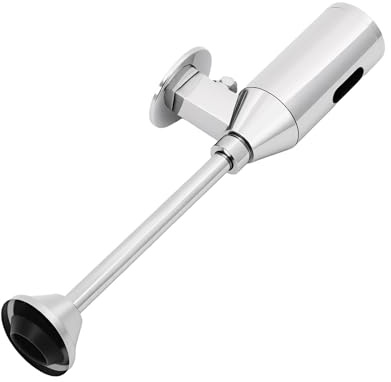 Automatic Sensor Urinal Valve Urine Sensor für Einkaufszentren Flughäfen Krankenhäusern Schulen Silber 6 * 33.5cm