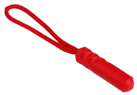 Osmond Plastic Zipper Puller, Plastic Puller, Climbing Zipper Tail Rope, Backpack Zipper Rope Red