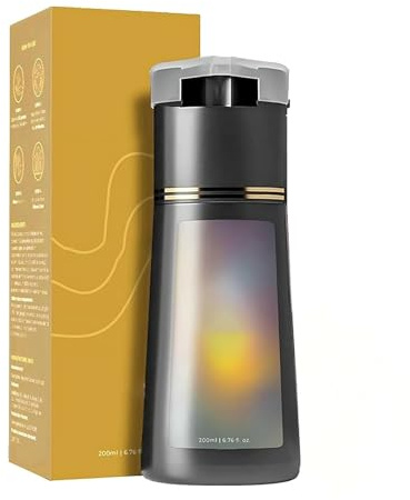 Everhaar Farbshampoo Erfahrungen | 10-Minuten Schnell-Färbung ohne Ammoniak & Parabene | Natürliche Grauabdeckung für Alle Haartypen (Gold)