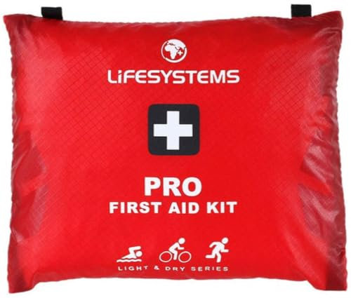 Lifesystems Light and Dry Pro First Aid Kit, CE Certified Contents, Specifically Designed for Adventure, Triathlon, Sports