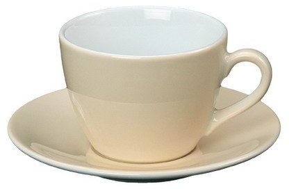 1x Kaffee-/Cappuccino-Tasse - Inhalt 0,21 ltr - Kaffeeservie, Kaffeebecher