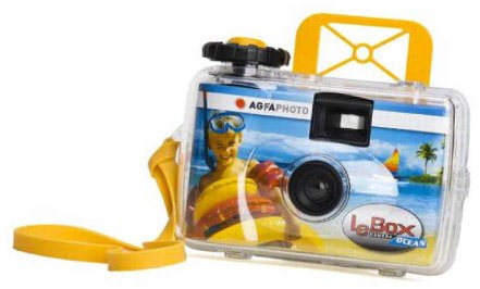 AgfaPhoto- Outdoor -Macchina fotografica resistente all'acqua/polvere,usa e getta, 27 scatti, confezione da 2