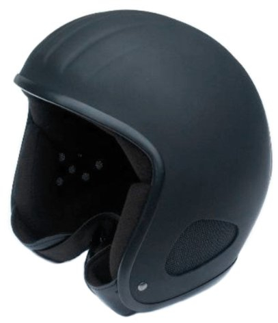 Scorp24 Helme Jethelm - Motorradhelm/Titan schwarz-matt, Größe:L;Artikelfarbe:schwarz/matt