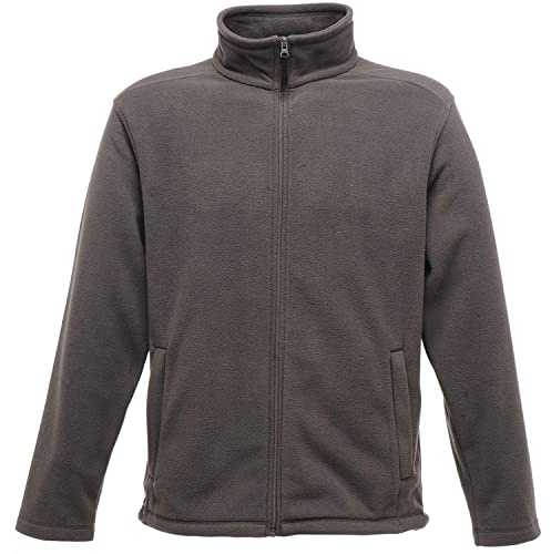 Regatta Professional Mens Thor 300 Full Zip Fleece Jacket, Seal Grey, 4XL EU