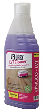 Chimiver - VELUREX LVT/SPC Cleaner | Detergente antistático apropiado para la Limpieza de Suelos vinílicos. Botella de 1L.