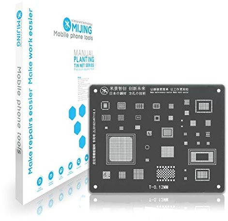 Mijing BGA Reballing Stencil for iPhone 7, 7 Plus