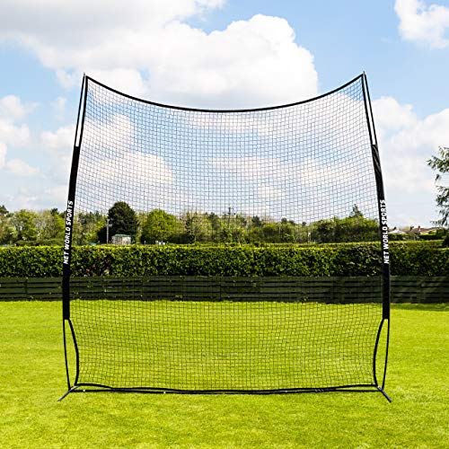 FORZA Pop-Up Stop That Ball™ – 3 m Hoch Ballstoppsystem | Tragetasche und Bodenankern enthalten | 3 m – 15 m Größe erhältlich | Ballstoppnetz für den Garten (3 m breit)