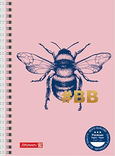 Brunnen Notizbuch Wire-O A5 Harmony dottet: #BB