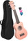 Cascha HH 3968 Pink Soprano Ukulele with Bag and Plectrums