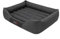 Hobbydog Comfort, Hundebett,Schlafplatz,Hundesofa (XXL (110 x 90cm), Schwarz ökoleinen)