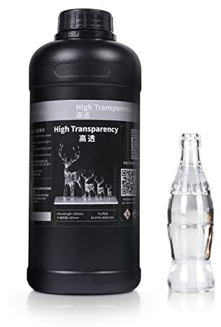 Klar 3D Resin 405nm Resin Transparent für LCD 3D Drucker, 1000g
