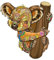 Blumuze Holzpuzzle Erwachsene, Süßer Koala Holzpuzzle Einzigartige Tierform Puzzleteile, Holz-Puzzle, Puzzle aus Tierteilen, Puzzle Holz Erwachsene mit Geschenkbox aus Holz 88pcs-S-19.2 * 21cm