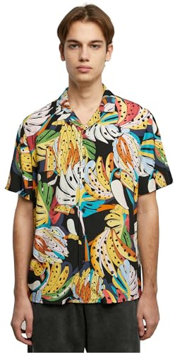 Urban Classics Herren Viscose AOP Resort Shirt
