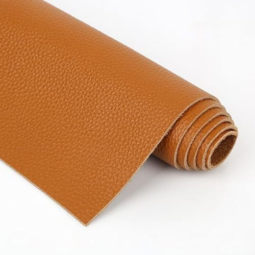 PAILON Leder pflanzlich gegerbtes Rindsleder Material Stoffstück, echtes Leder Geldbörse Handtasche Schuhe DIY Lederhandwerk Zubehör